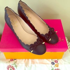 Kate Spade Navy Blue Shoes 6.5